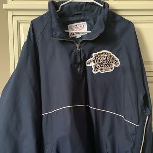 Authentic MLB All Star pull over jacket